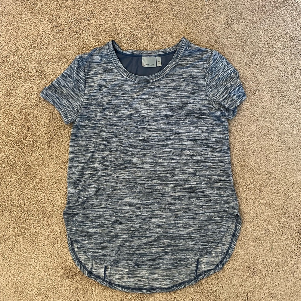 Athleta workout short sleeve top